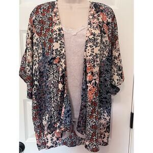 Liberty Love Floral Kimono, Size L